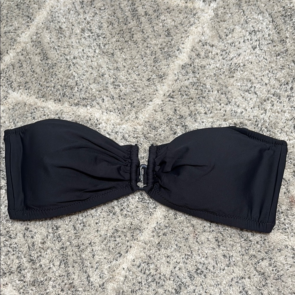 J.Crew Black Chic Black Bandeau Top